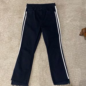 MOTHER Insider crop step Fray size 30